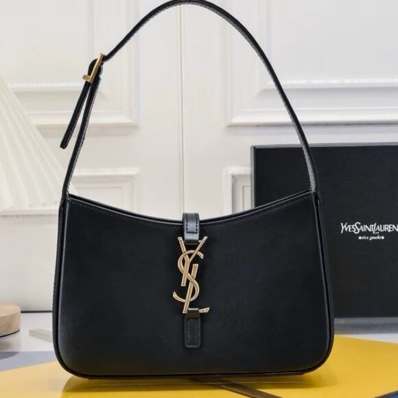 SAINT LAURENT YSL LE5A7 Hobo bag handbag shoulder bag - Picture 1 of 7